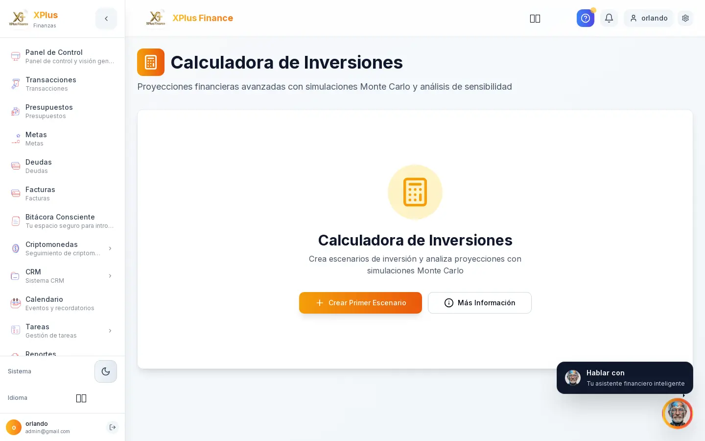 Calculadora de Inversiones