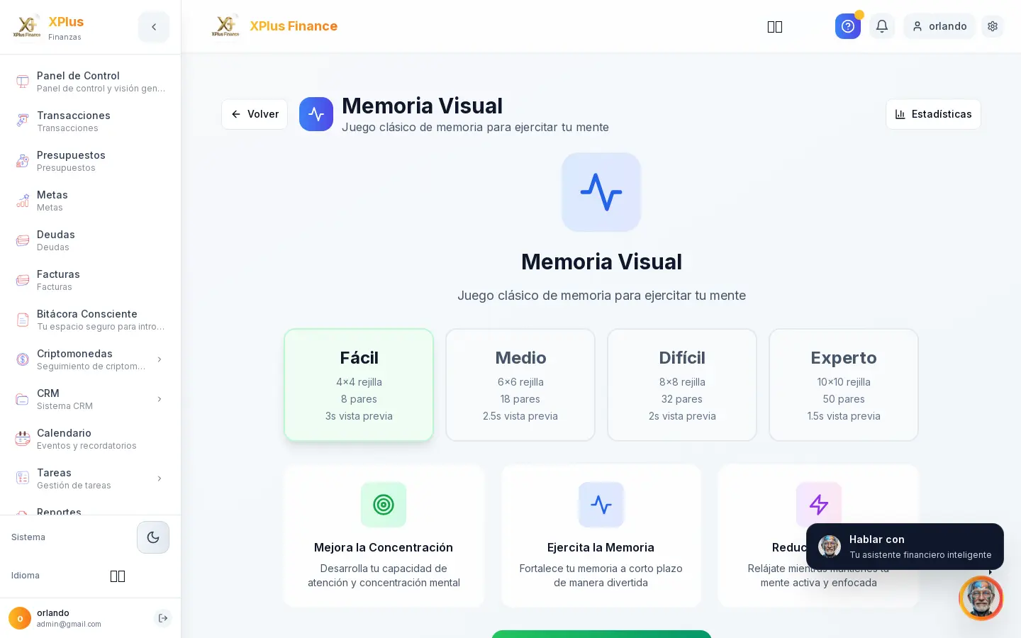 Juego de Memoria Visual