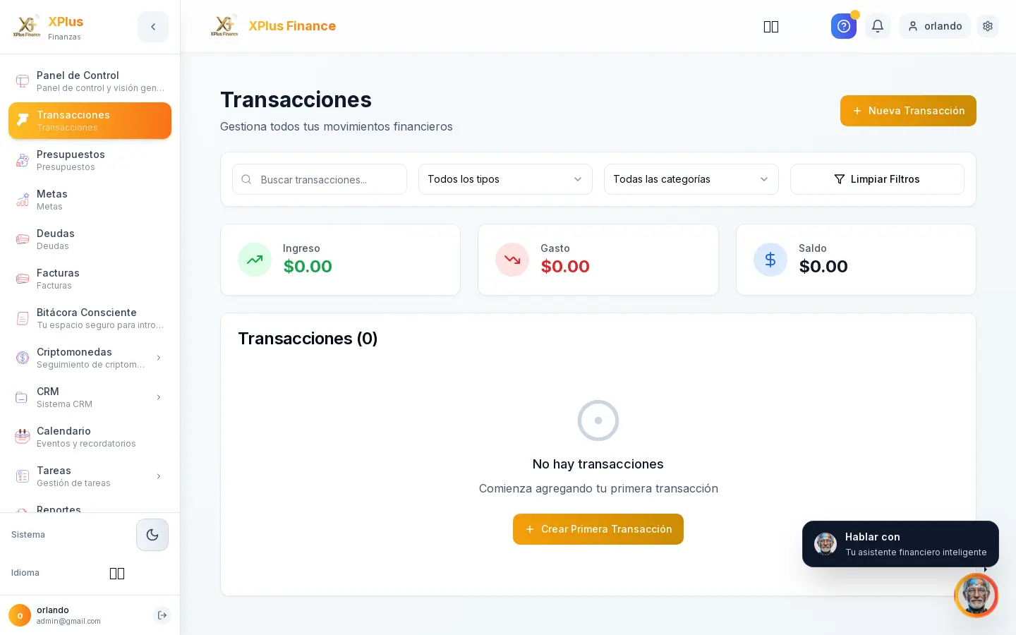 Transacciones
